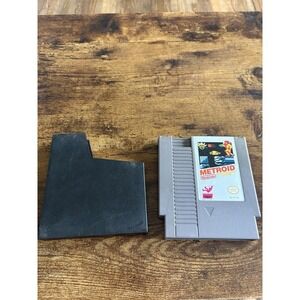 Metroid (Nintendo NES) Cartridge And Sleeve - Tested